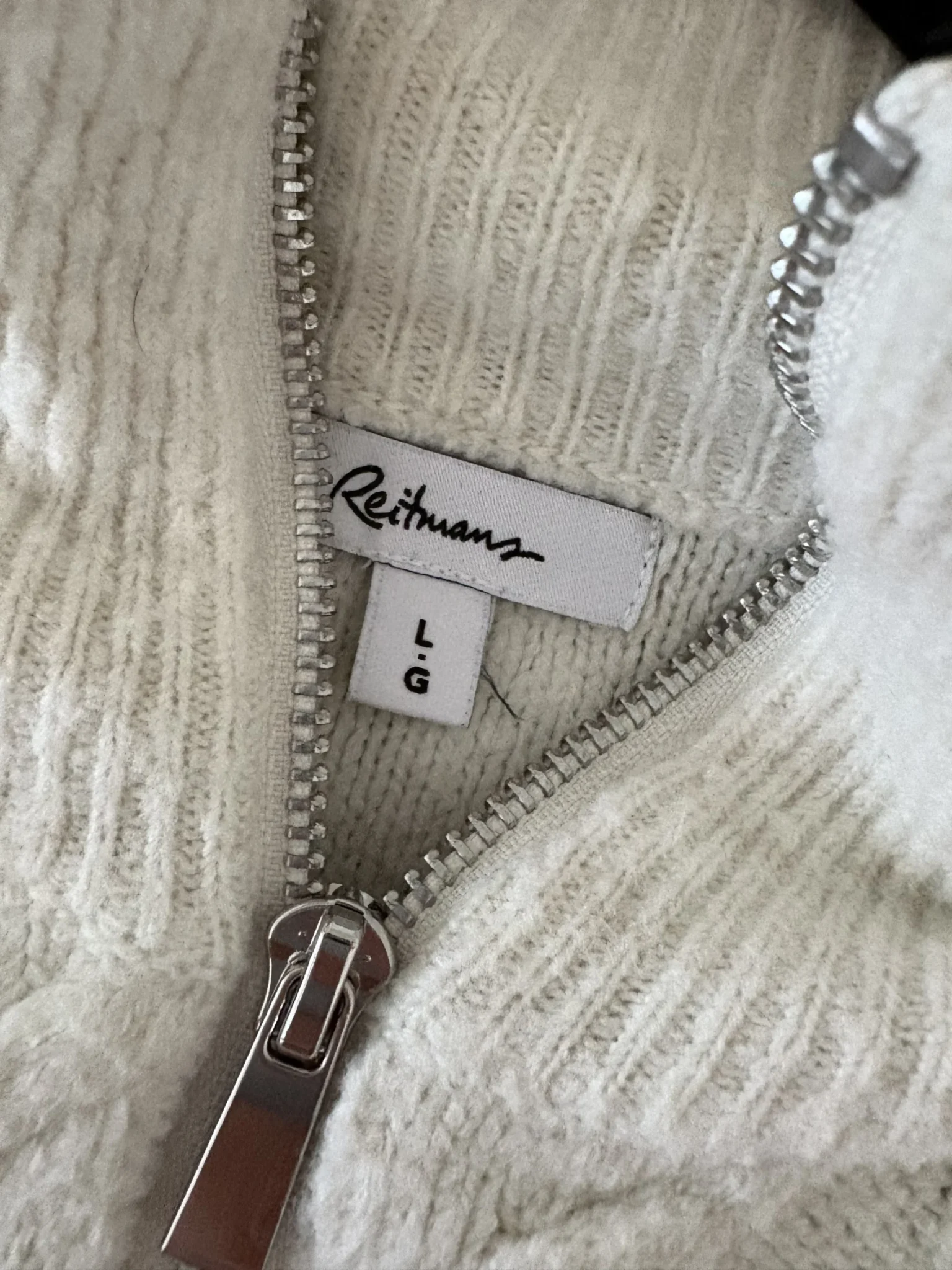 Image for Gilet crème Reitmans