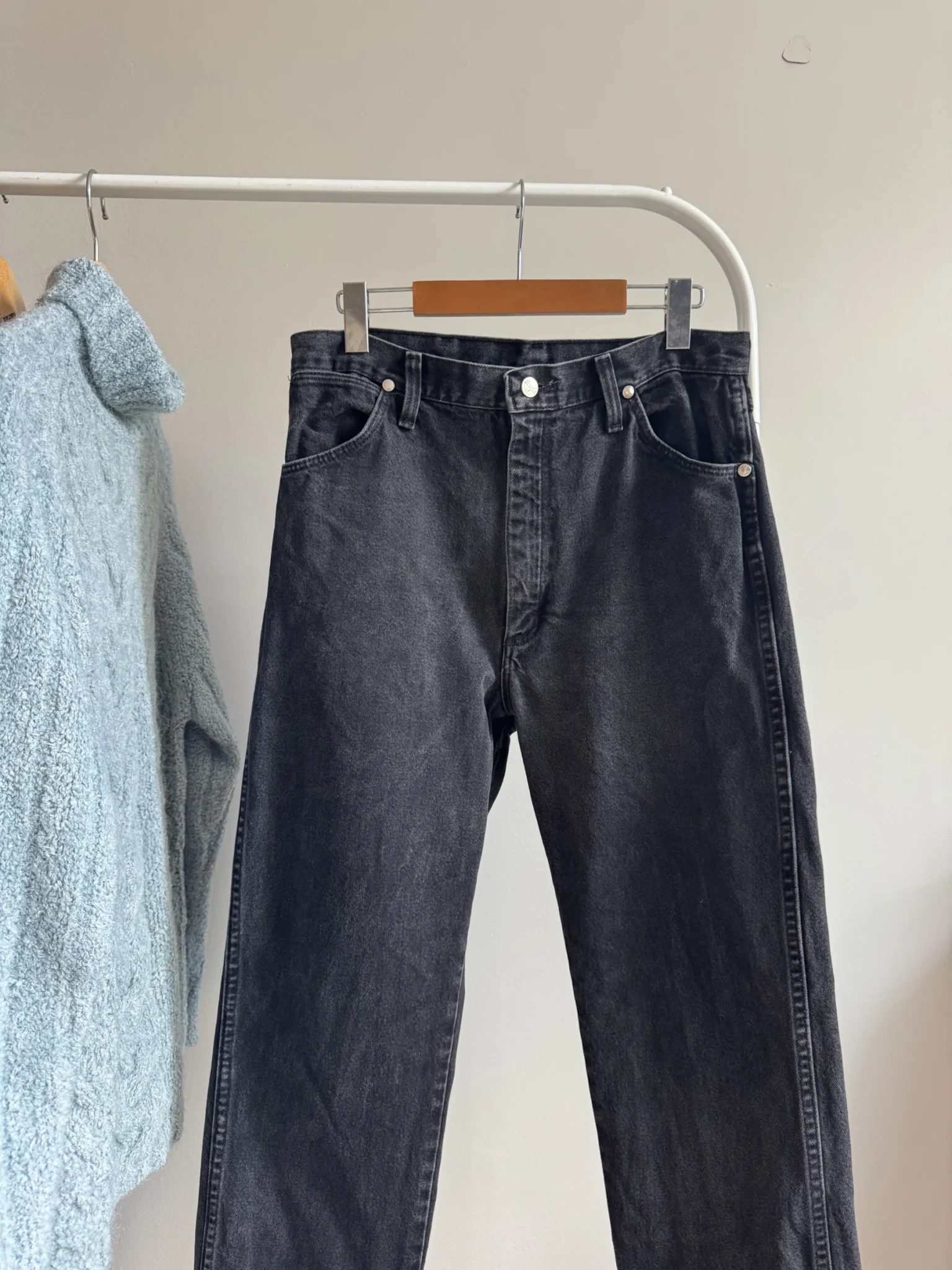 Image for Jeans Wrangler 14MWZWK Cowboy Cut Noir Jambe Droite