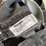Thumbnail for Jeans Wrangler 14MWZWK Cowboy Cut Noir Jambe Droite