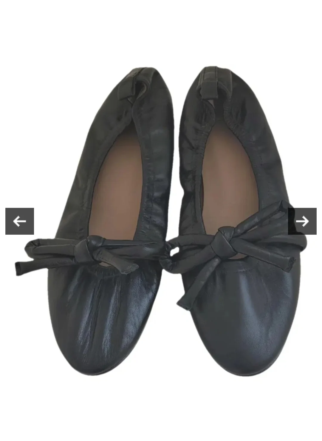 🌷Ballerines en cuir - Flattered *Autre seconde main