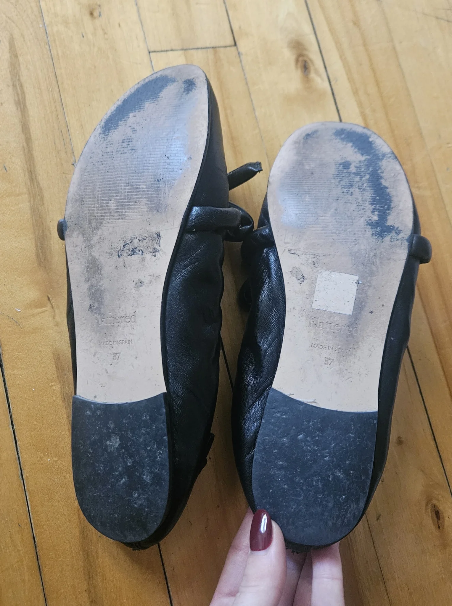 Image for 🌷Leather ballet flats - Flattered