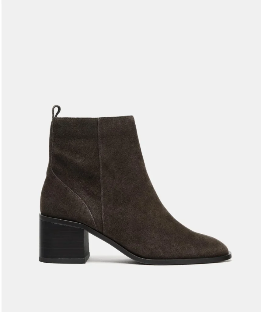 Image for 🌷Bottines en croûte de cuir - Zara