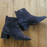 Thumbnail for 🌷Bottines en croûte de cuir - Zara