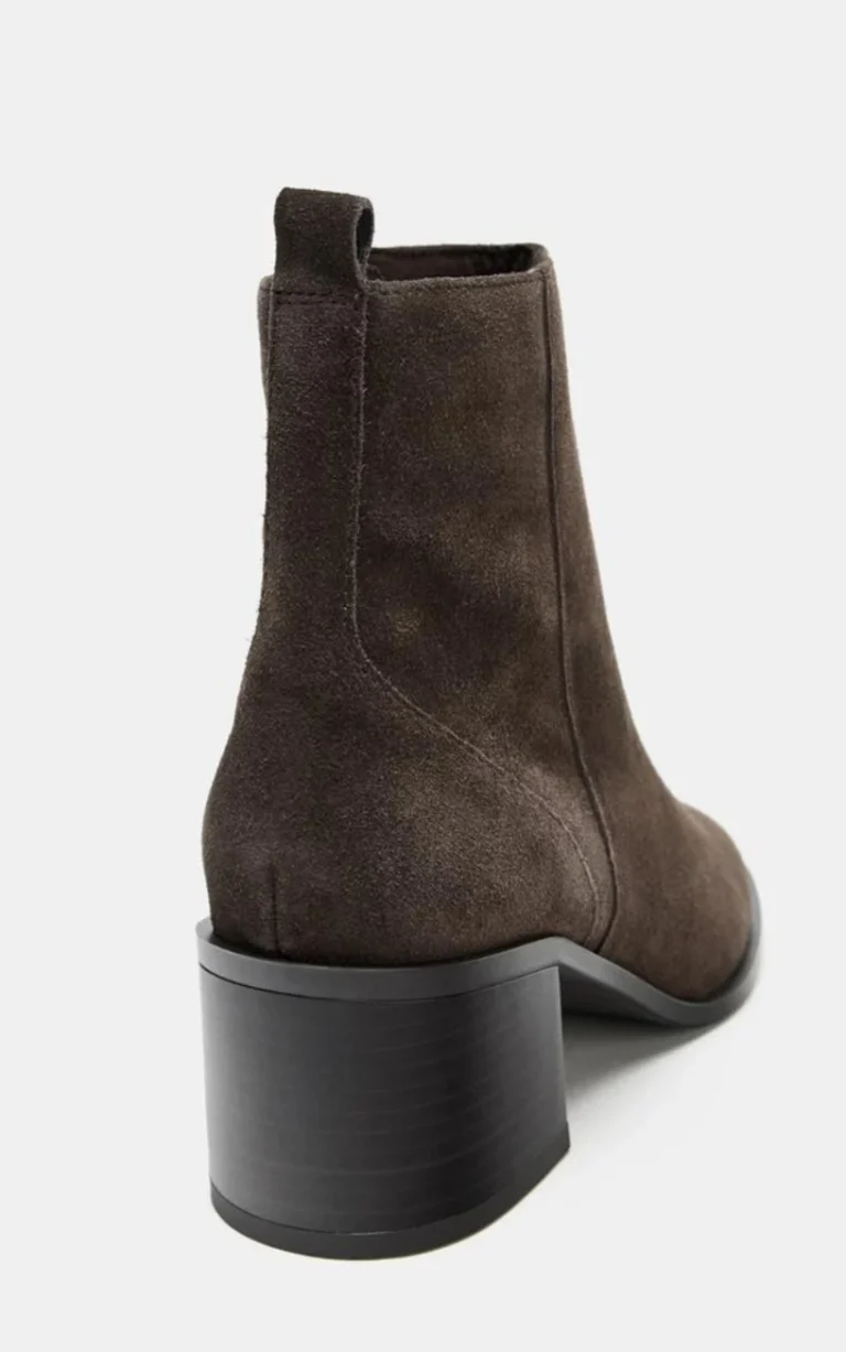 Image for 🌷Bottines en croûte de cuir - Zara