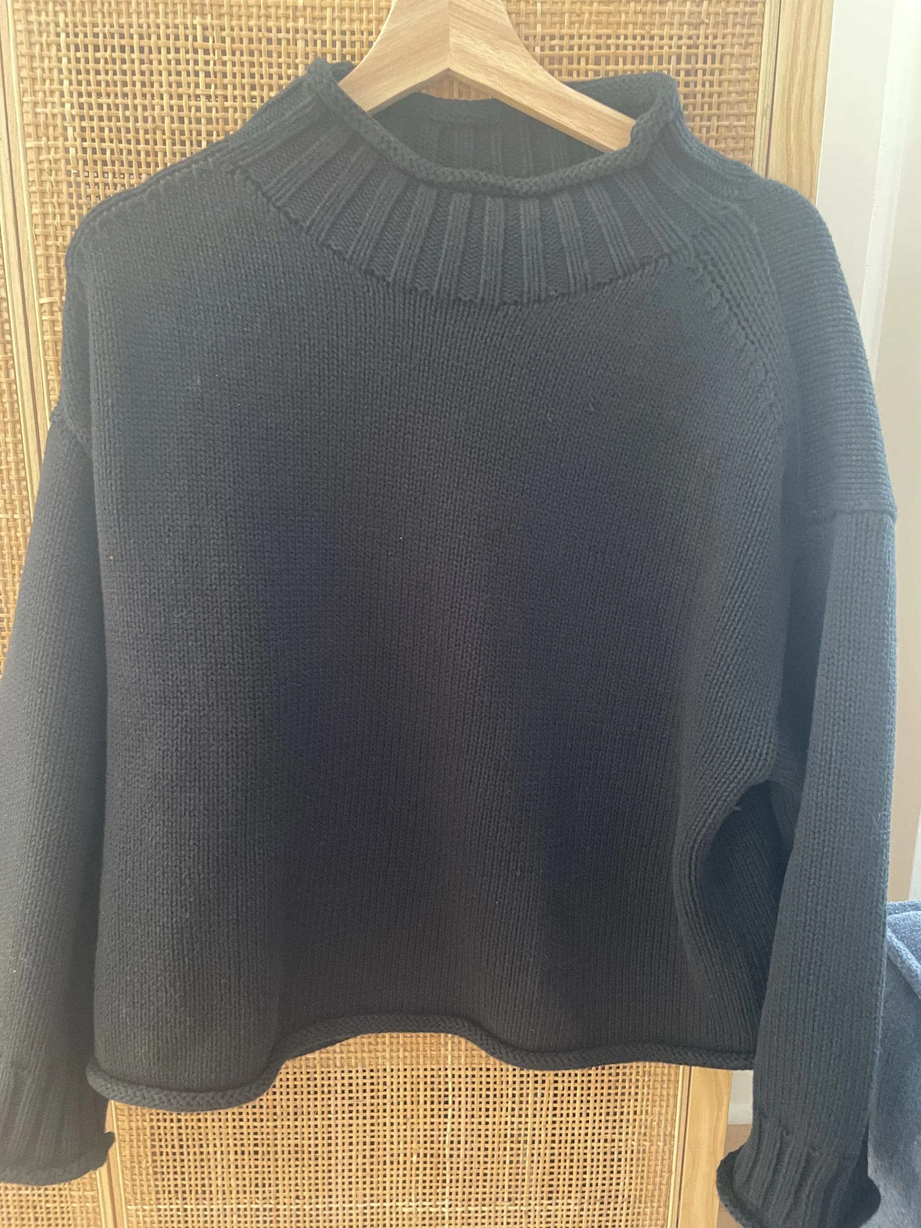 JCrew | black roll-neck jumper JCrew seconde main