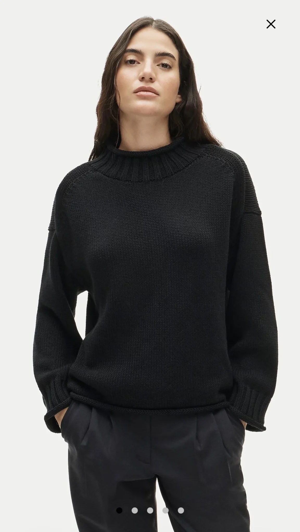 Image for JCrew | chandail rollneck noir