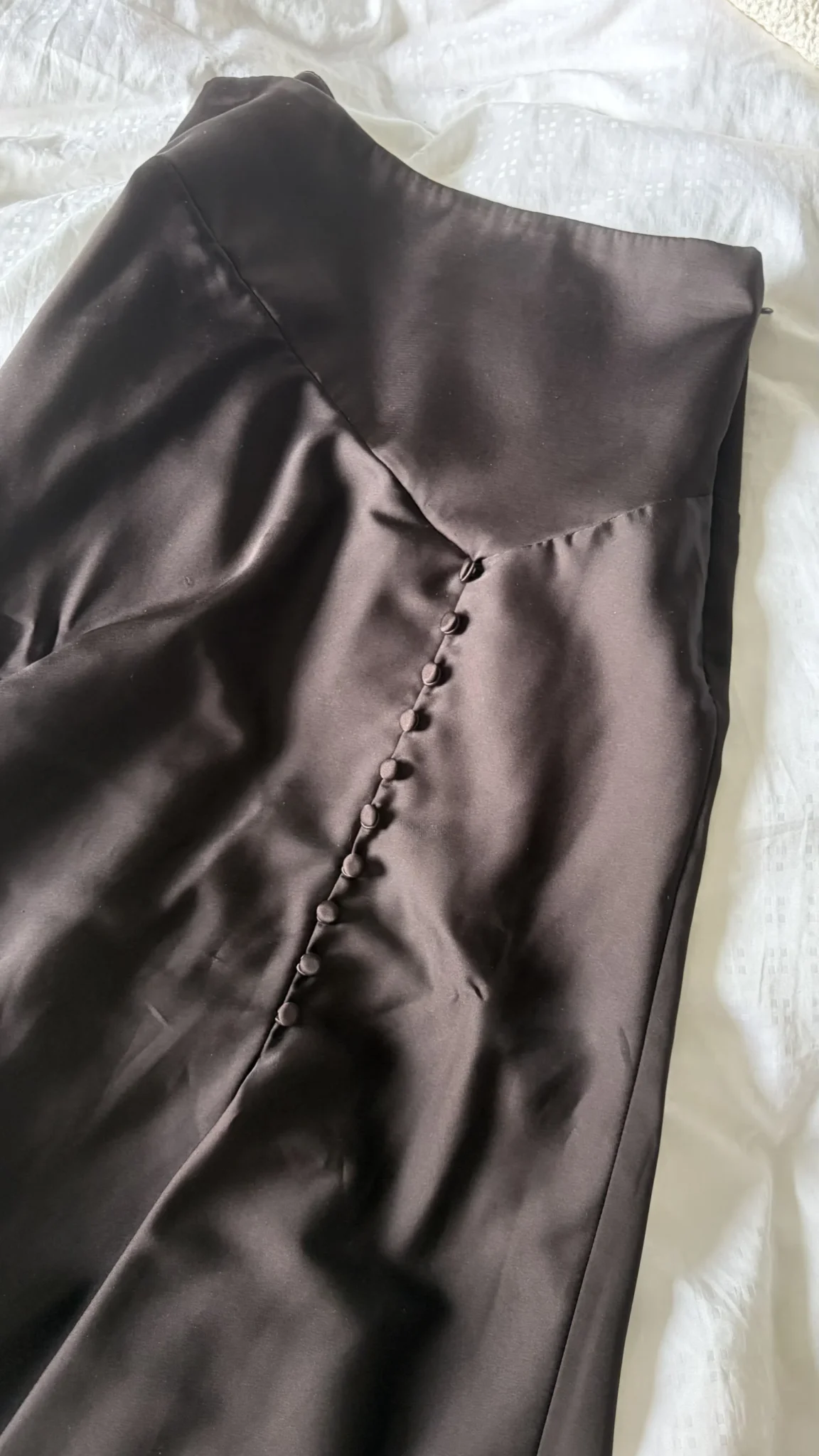 Featured image for Jupe satinée