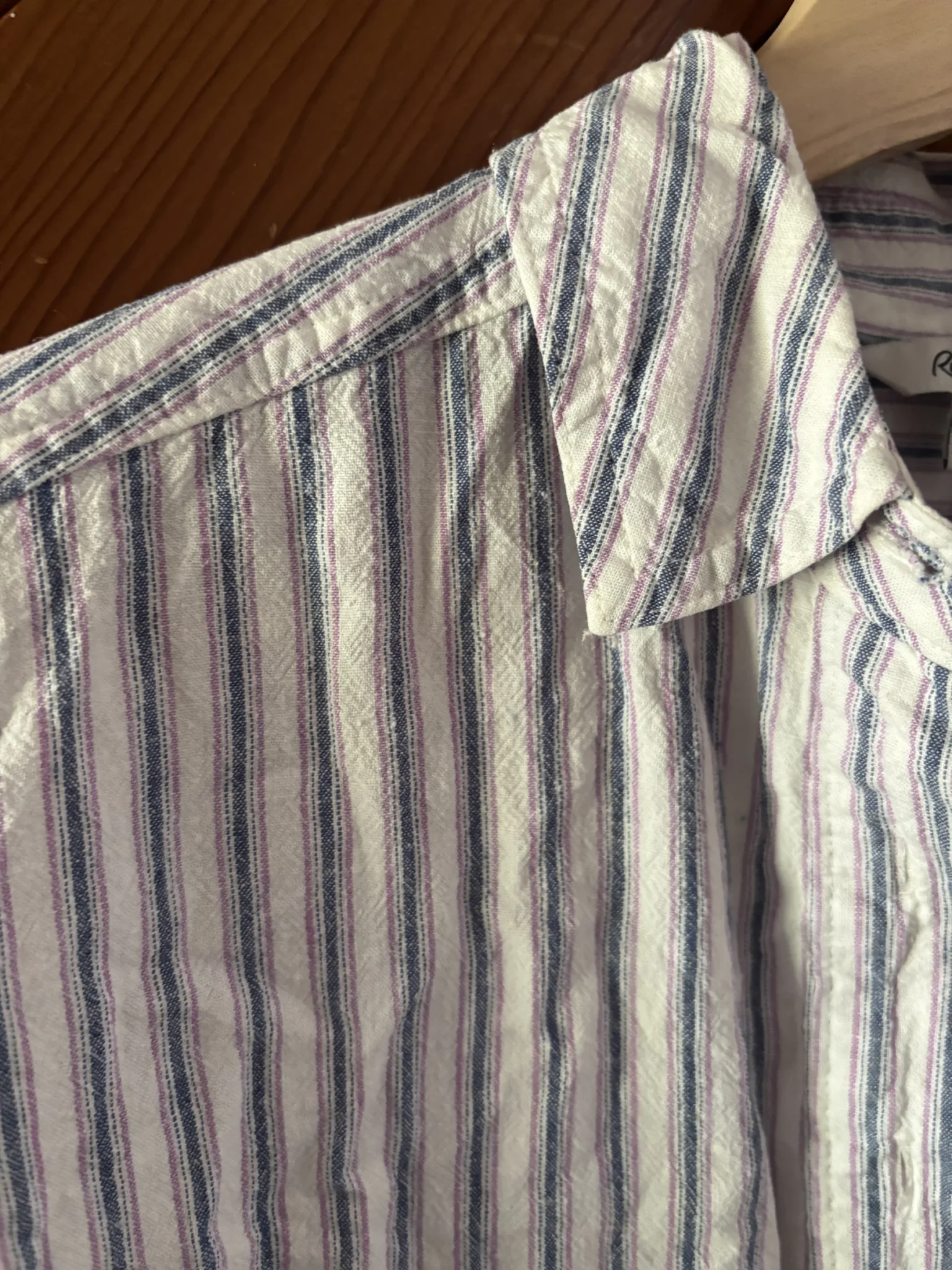 Image for Chemise en lin rayée