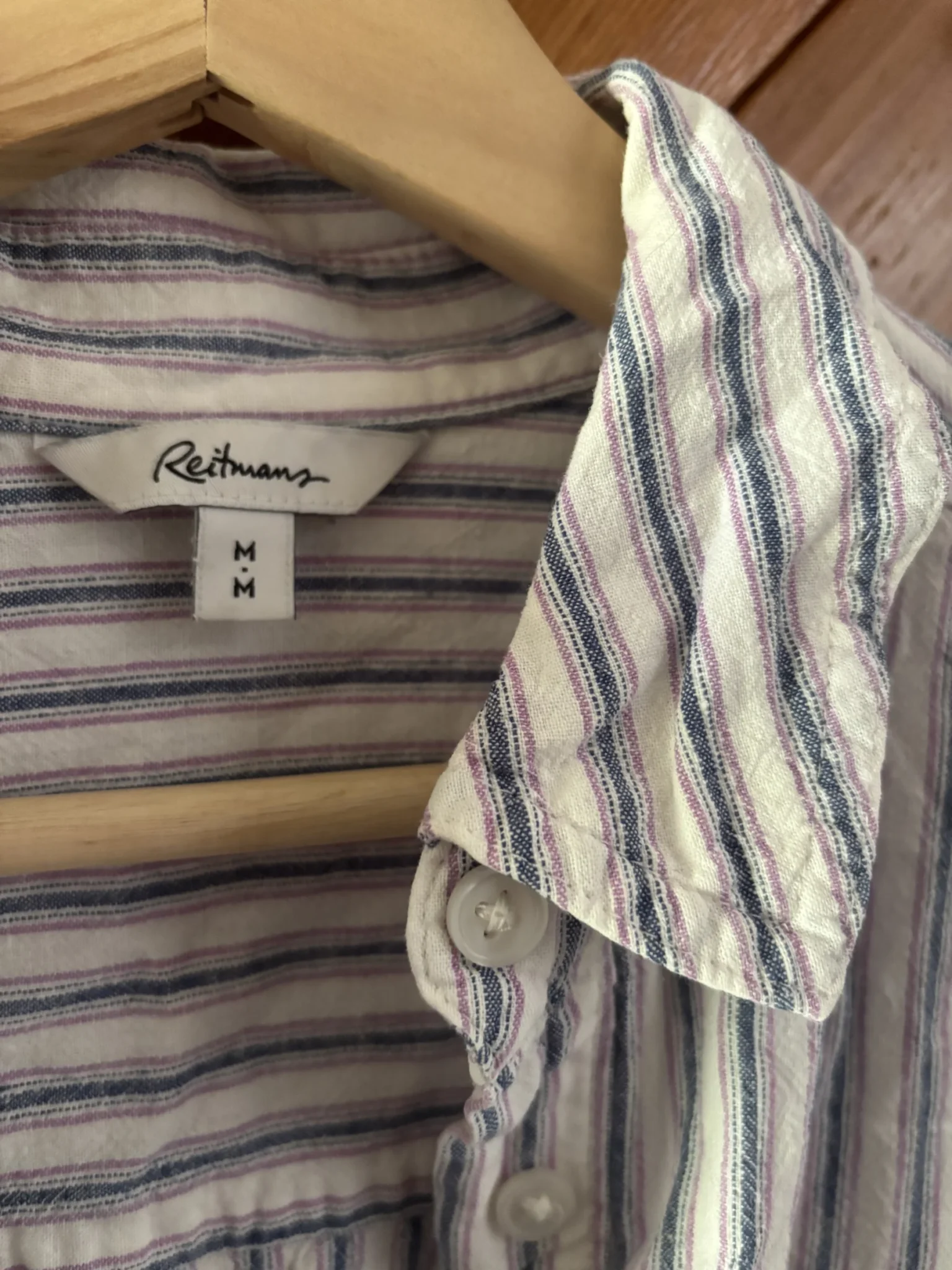 Image for Chemise en lin rayée