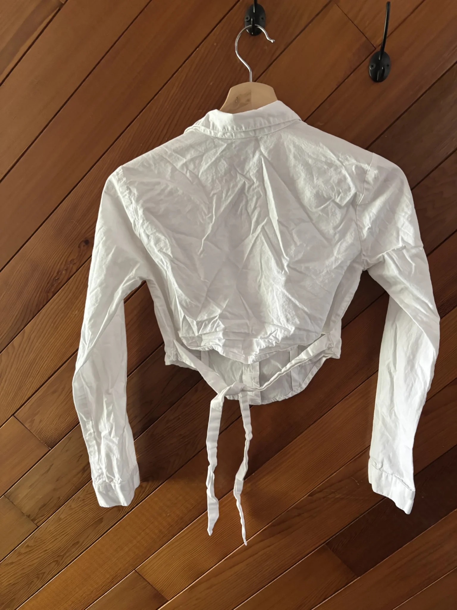 Image for Chemise crop top avec boucle dans le dos