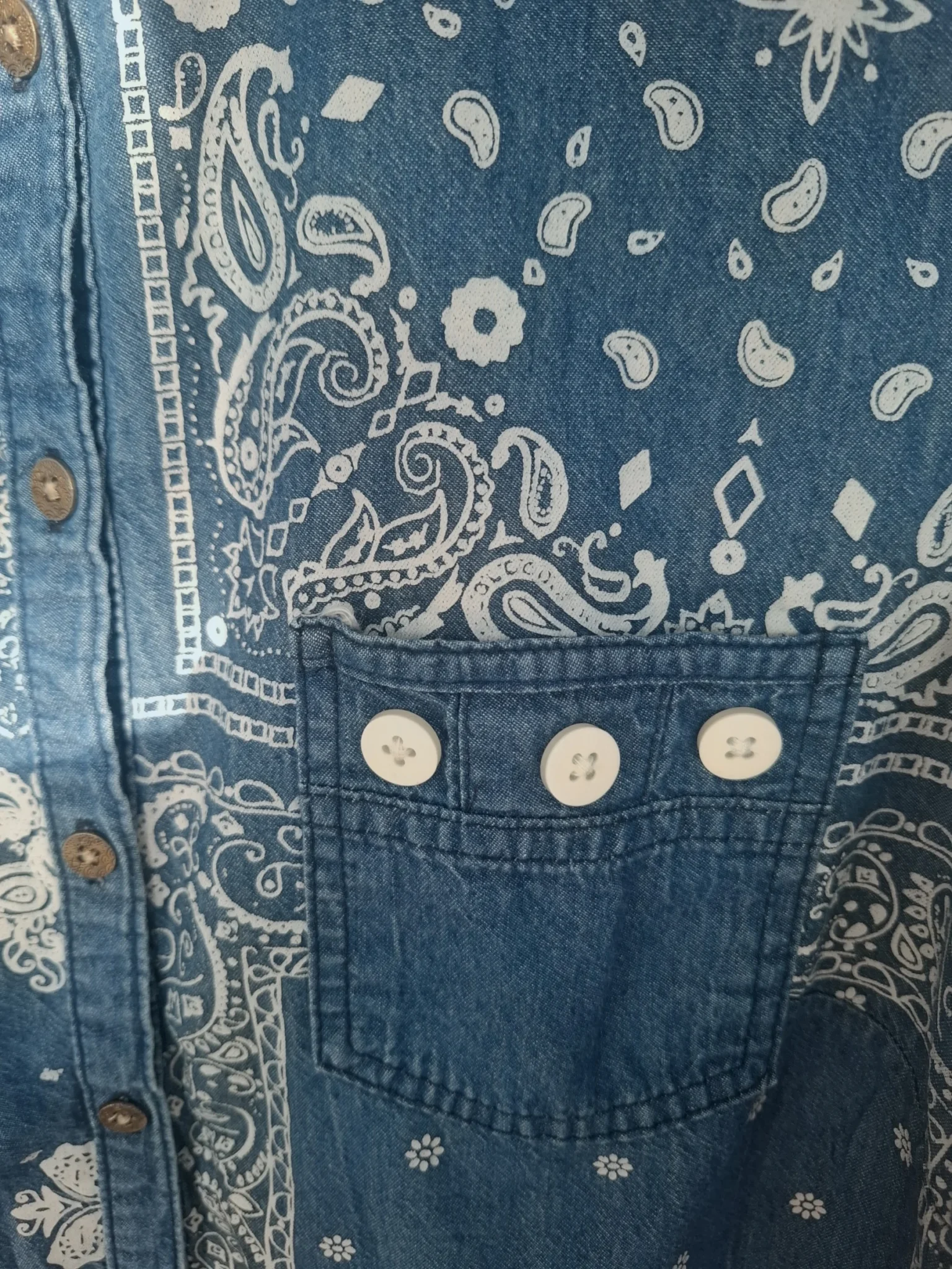 Image for Chemise bleu à manches longues