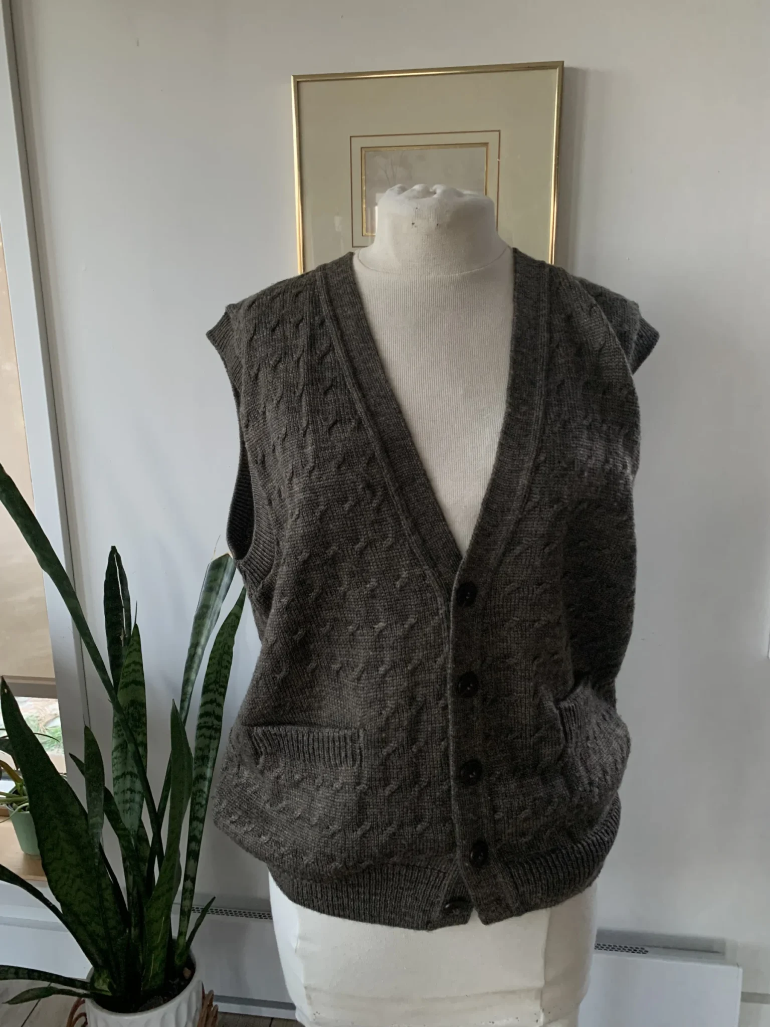 Featured image for Vintage sleeveless jacket