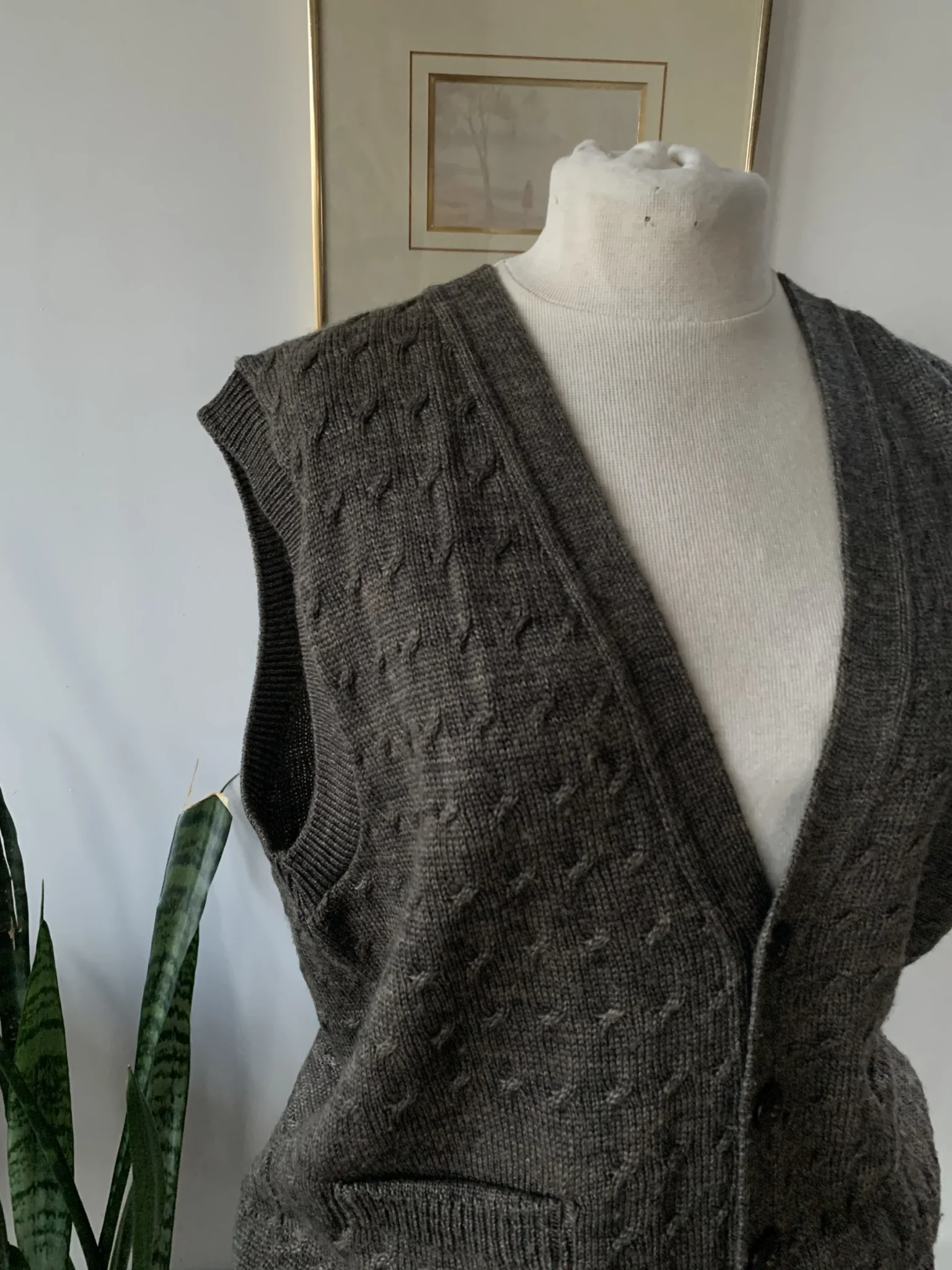 Image for Vintage sleeveless jacket