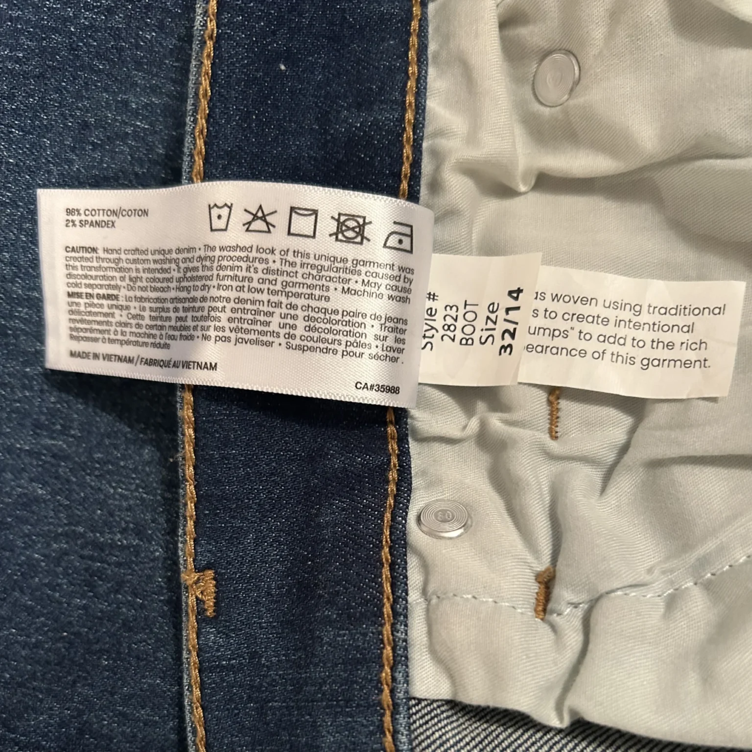 Image for Yoga Jeans flared jeans – bootcut style, dark blue (Size 32/14)