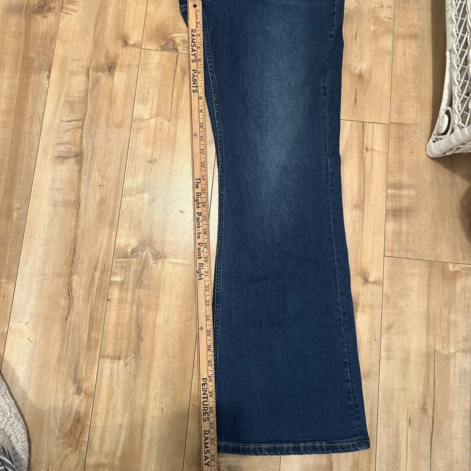 Image for Yoga Jeans flared jeans – bootcut style, dark blue (Size 32/14)