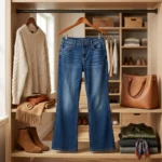 Thumbnail for Yoga Jeans flared jeans – bootcut style, dark blue (Size 32/14)