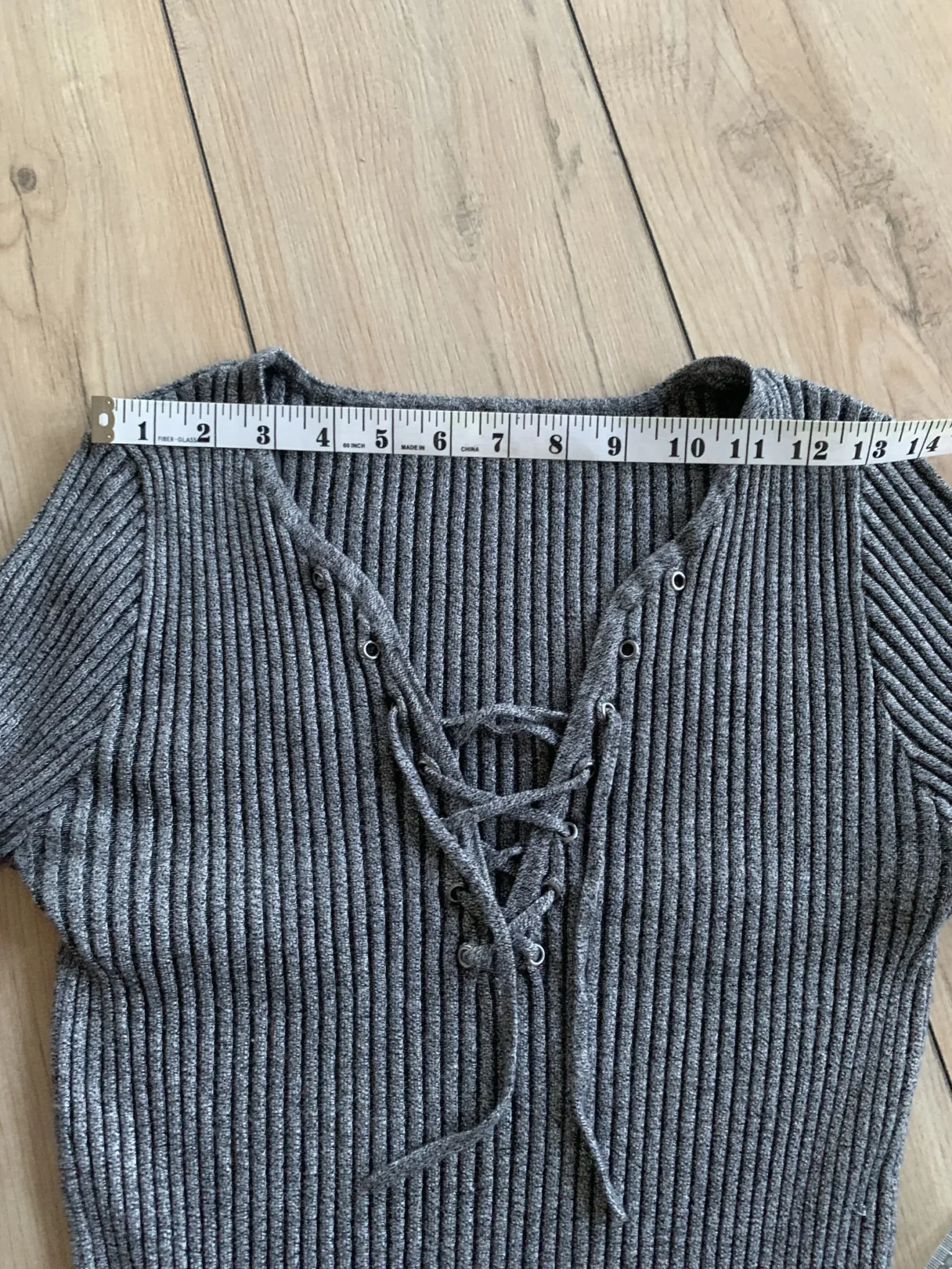 Image for Y2K charcoal knitted jumper