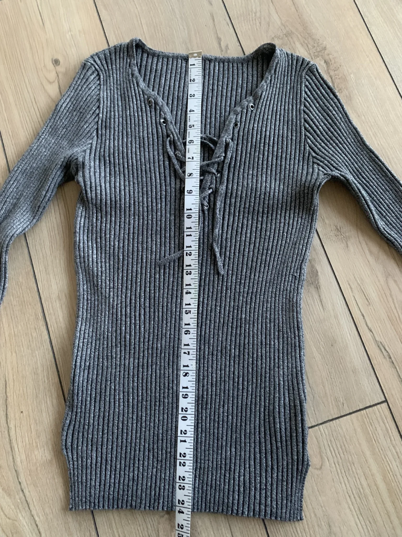Image for Y2K charcoal knitted jumper