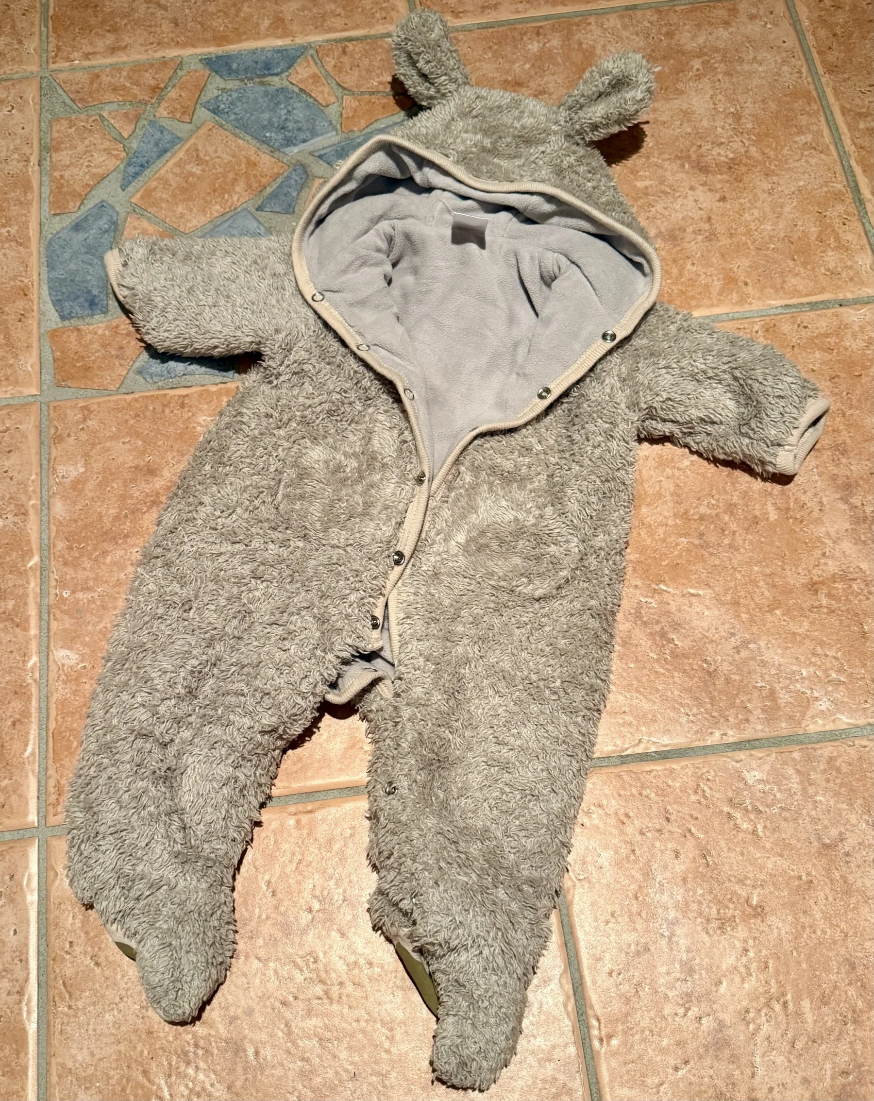Zara teddy bear onesie, 3 months Zara seconde main