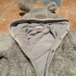 Thumbnail for Zara teddy bear onesie, 3 months