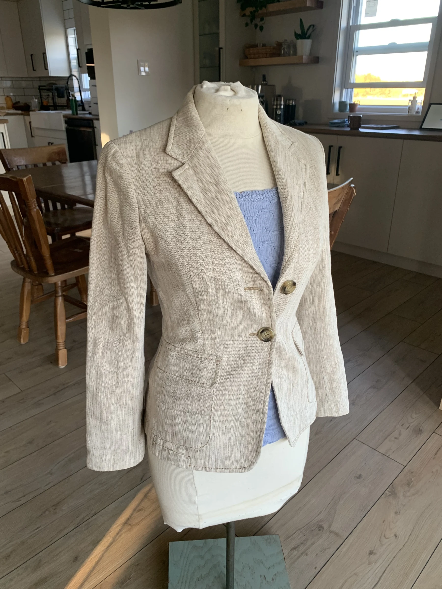 MaxMara Weekend Cotton and Linen Jacket *Other seconde main