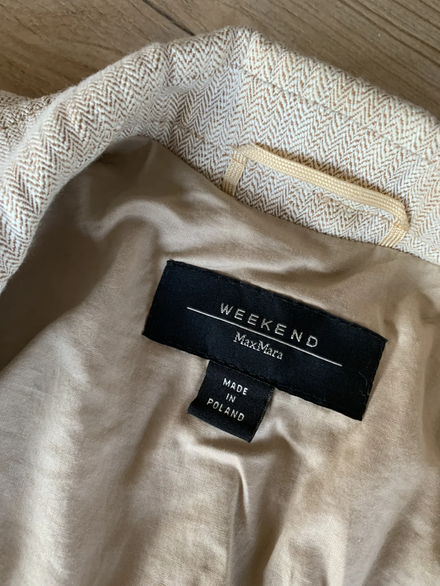Image for MaxMara Weekend Cotton and Linen Jacket