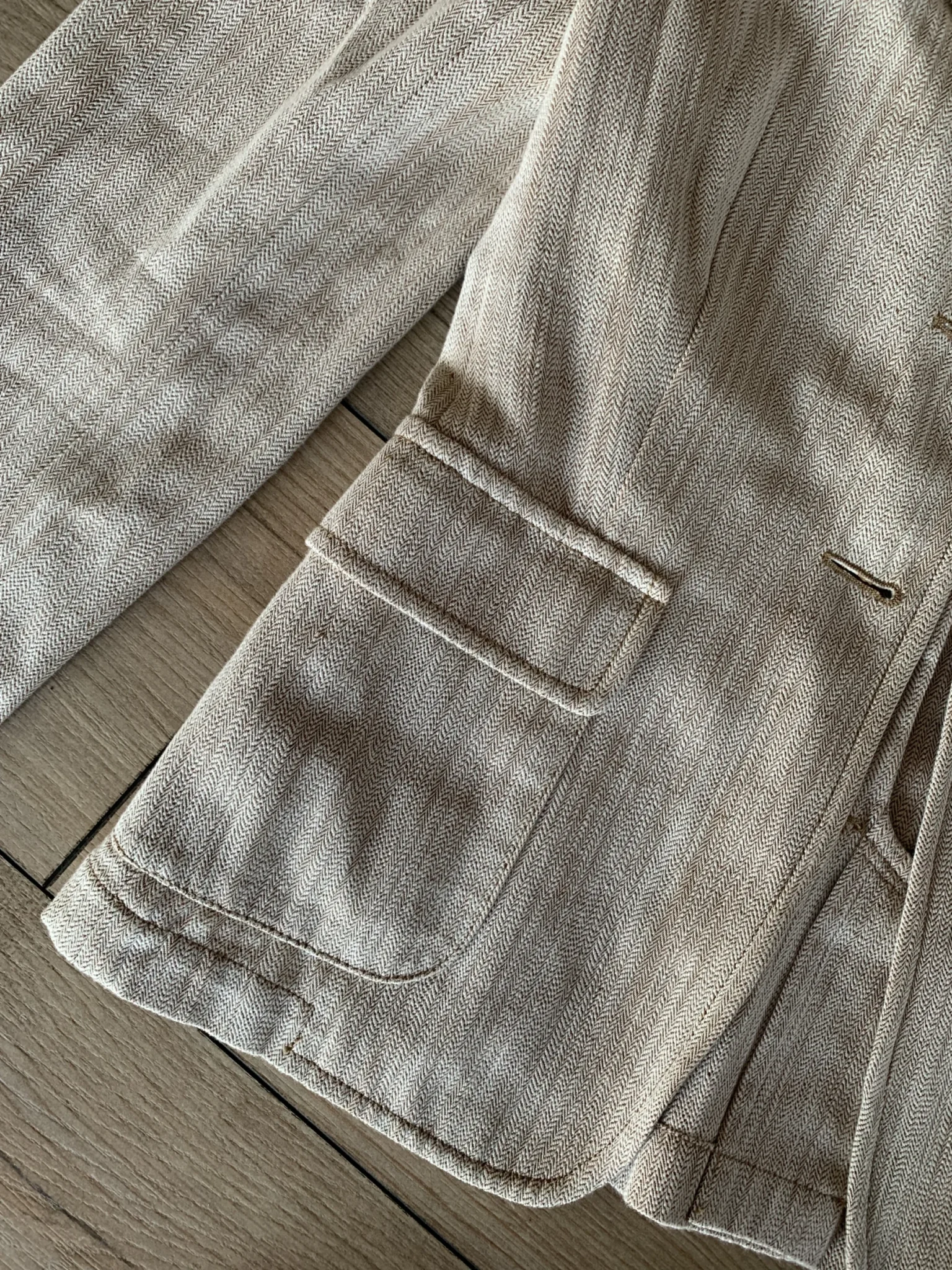 Image for MaxMara Weekend Cotton and Linen Jacket