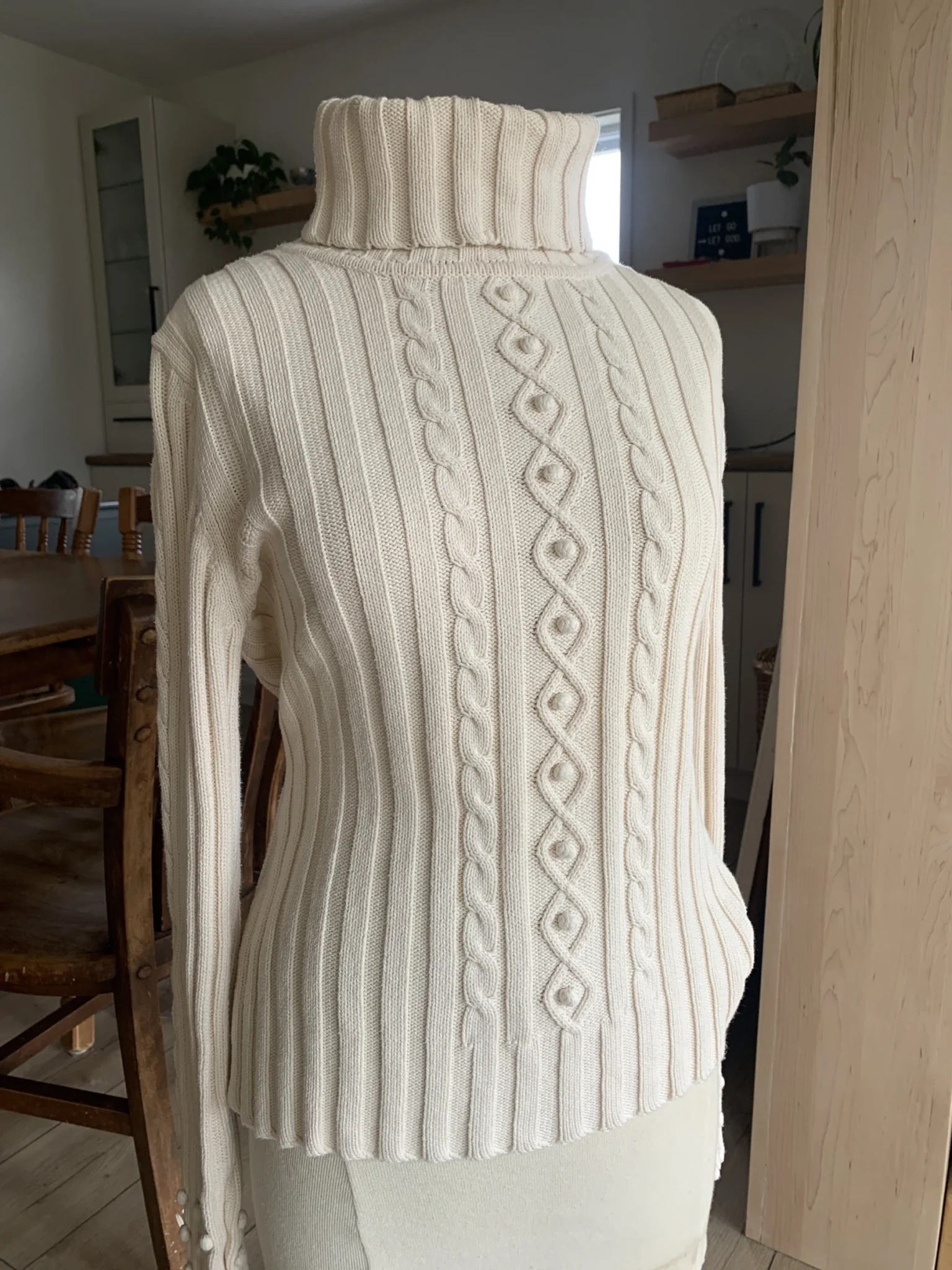 Featured image for 100% cotton roll-neck jumper