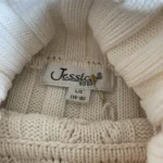 Thumbnail for 100% cotton roll-neck jumper
