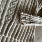 Thumbnail for 100% cotton roll-neck jumper