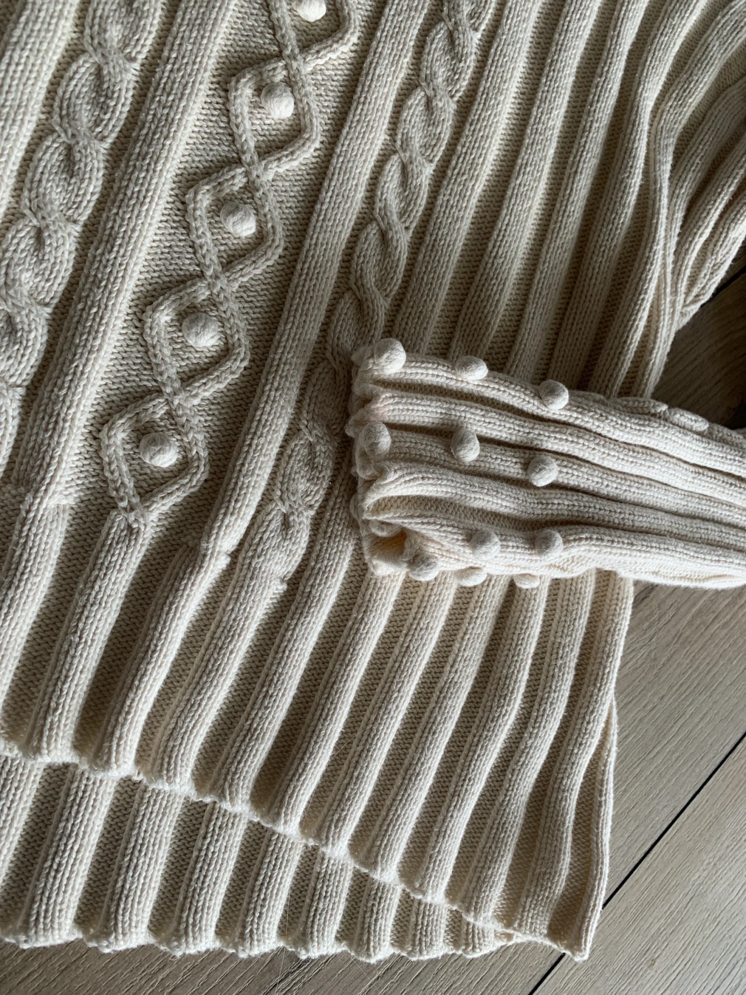 Image for 100% cotton roll-neck jumper