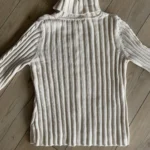 Thumbnail for 100% cotton roll-neck jumper
