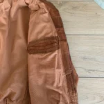 Thumbnail for Vintage cognac-coloured leather jacket