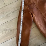 Thumbnail for Vintage cognac-coloured leather jacket