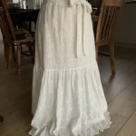 Featured thumbnail for Jupe fleurie style dentelle