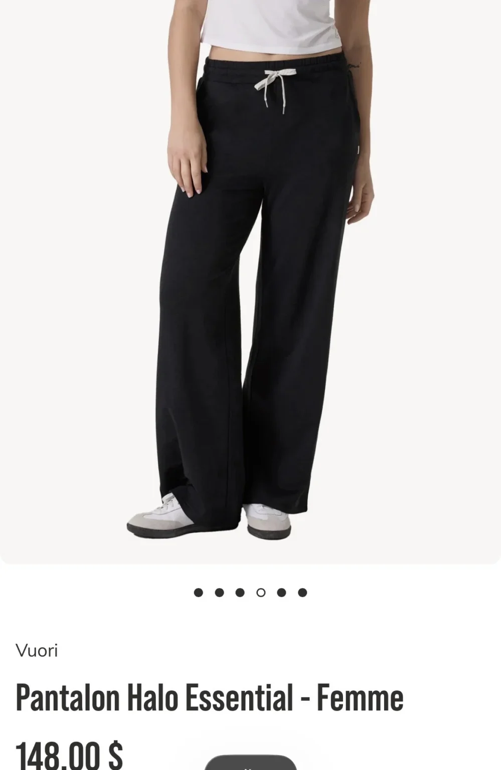 Image for Pantalon fluide Vuori - Halo Essential Wideleg (Taille XL)