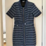 Thumbnail for Robe Jason Wu taille L Jean et tweed bleu