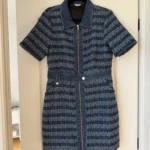 Thumbnail for Robe Jason Wu taille L Jean et tweed bleu