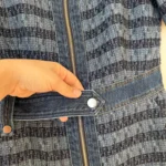Thumbnail for Robe Jason Wu taille L Jean et tweed bleu