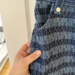 Thumbnail for Robe Jason Wu taille L Jean et tweed bleu