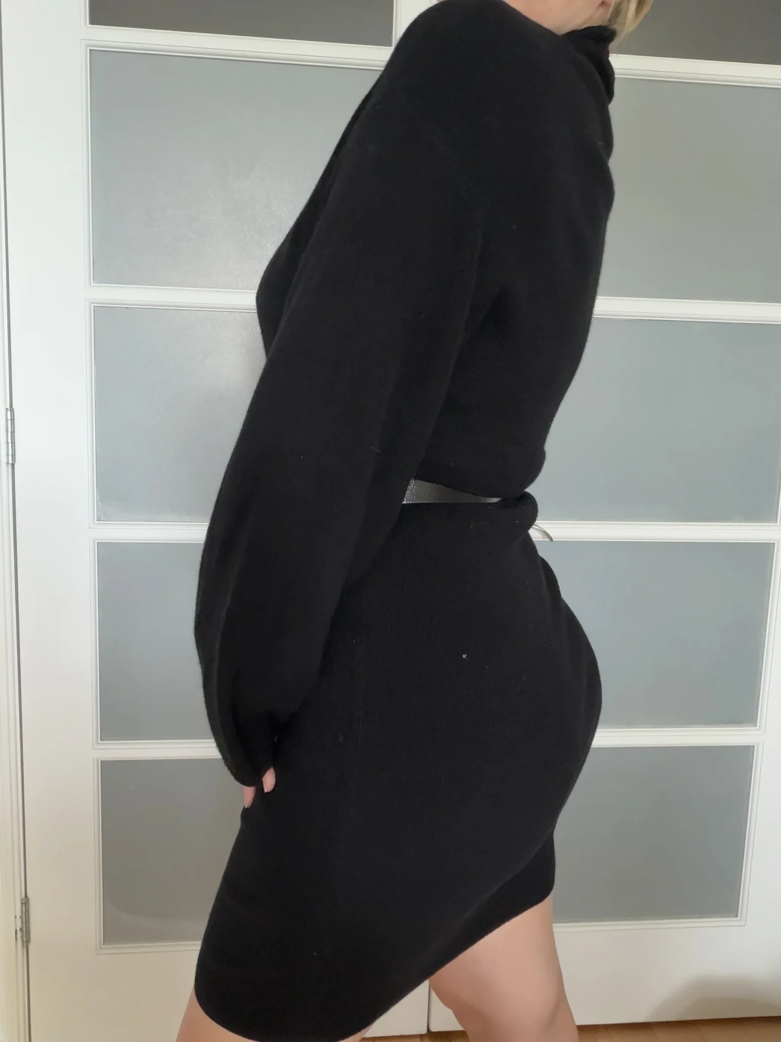Image for Robe pull The Kooples noir taille S