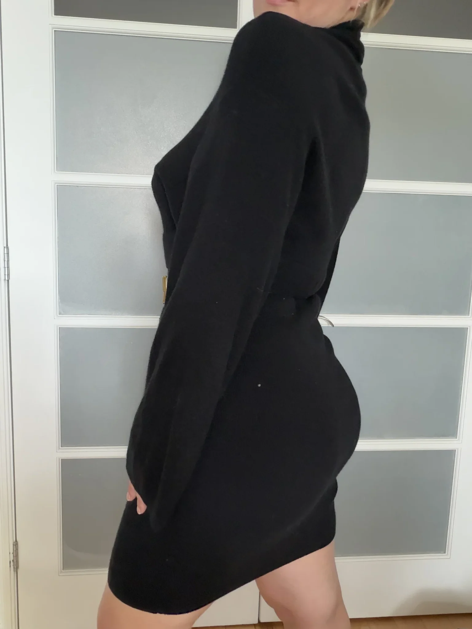 Image for Robe pull The Kooples noir taille S