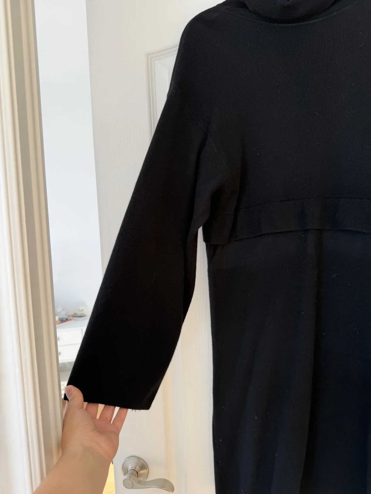 Image for Robe pull The Kooples noir taille S