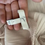 Thumbnail for Blouse Joie taille L manches bouffantes rose pale