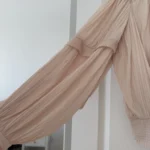 Thumbnail for Blouse Joie taille L manches bouffantes rose pale