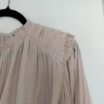 Thumbnail for Blouse Joie taille L manches bouffantes rose pale