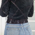 Thumbnail for Haut en cuir Vintage - Marie Clair taille M noir