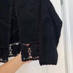 Thumbnail for Haut en cuir Vintage - Marie Clair taille M noir