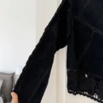 Thumbnail for Haut en cuir Vintage - Marie Clair taille M noir