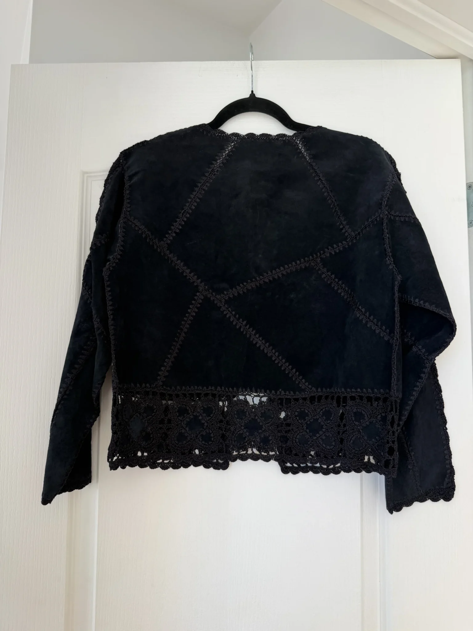 Image for Haut en cuir Vintage - Marie Clair taille M noir